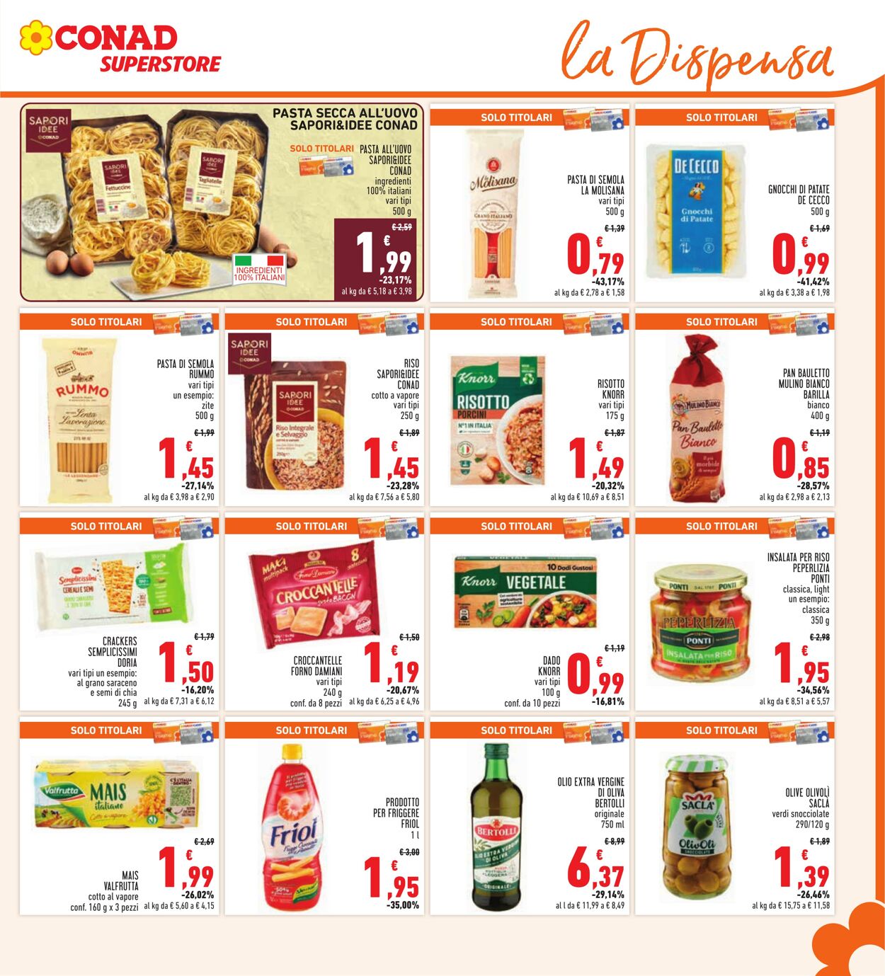 Volantino Conad 18.09.2024 - 01.10.2024