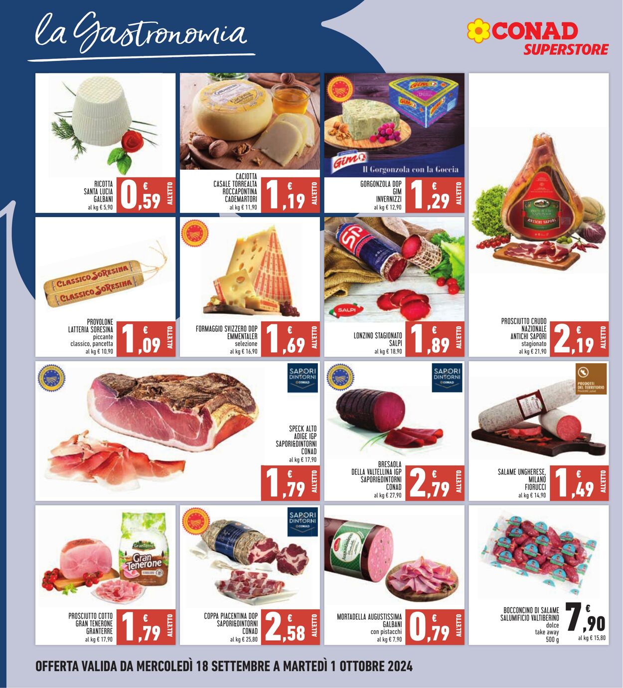 Volantino Conad 18.09.2024 - 01.10.2024