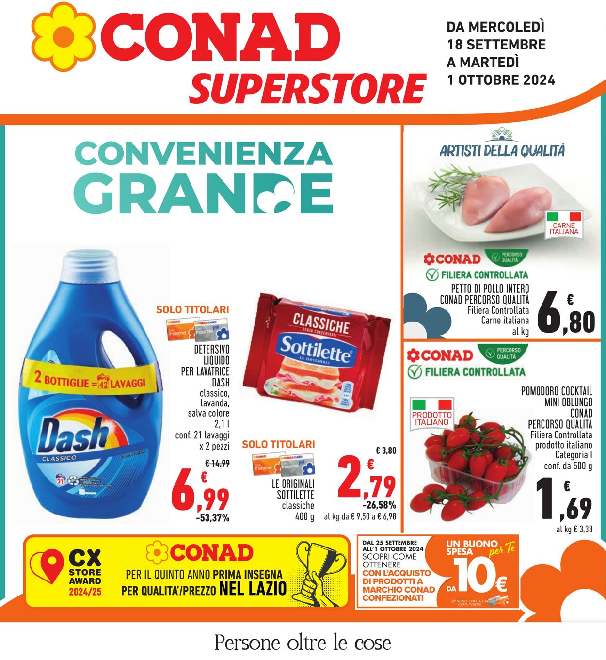 Volantino Conad 18.09.2024 - 01.10.2024