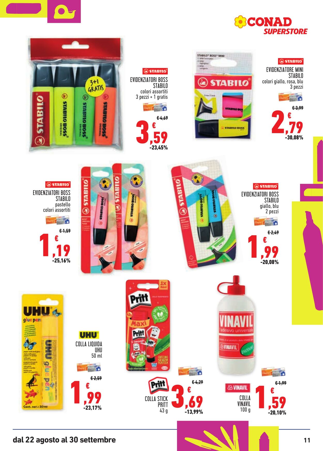 Volantino Conad 22.08.2025 - 22.08.2025