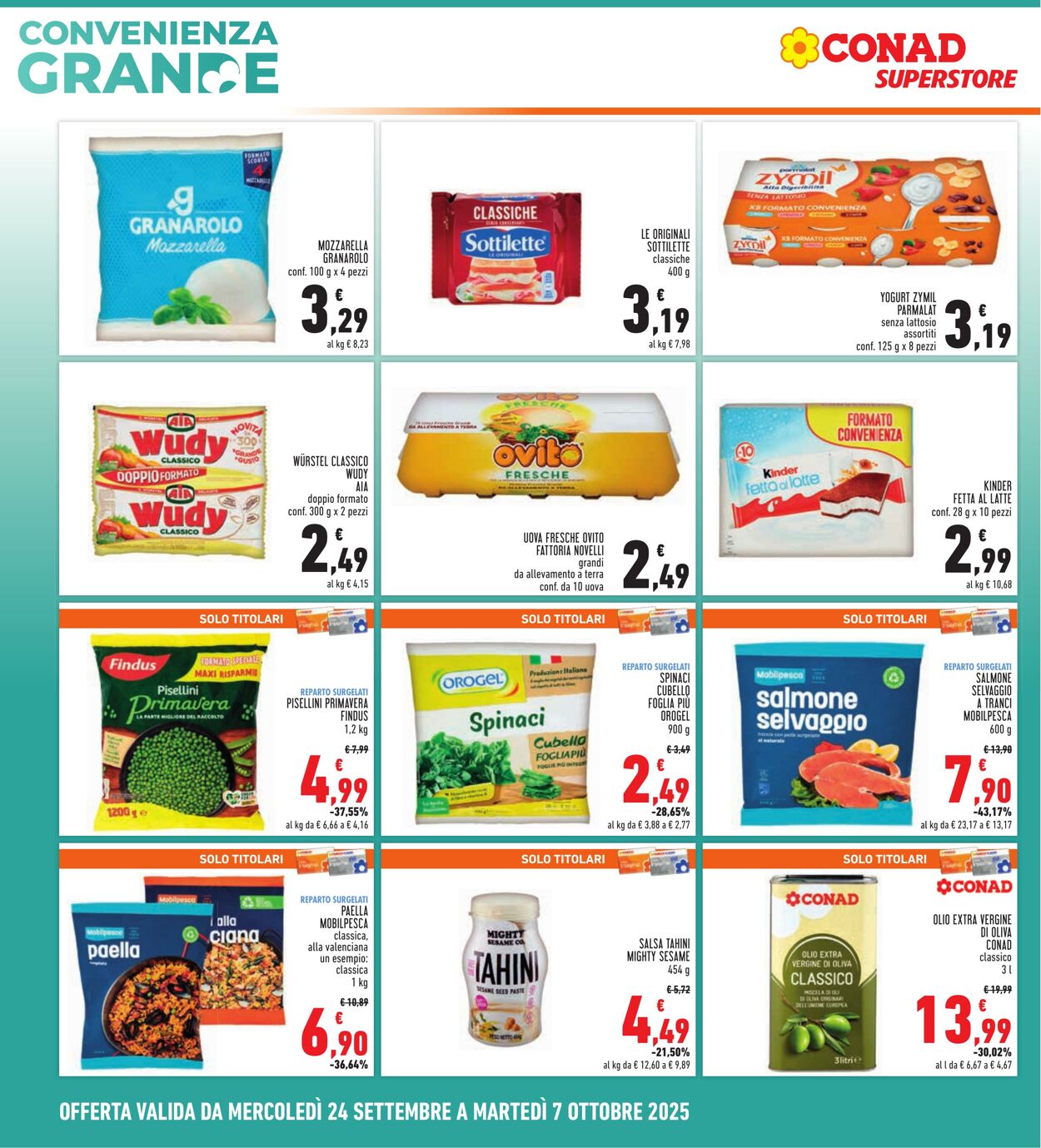 Volantino Conad 20.09.2025 - 20.09.2025
