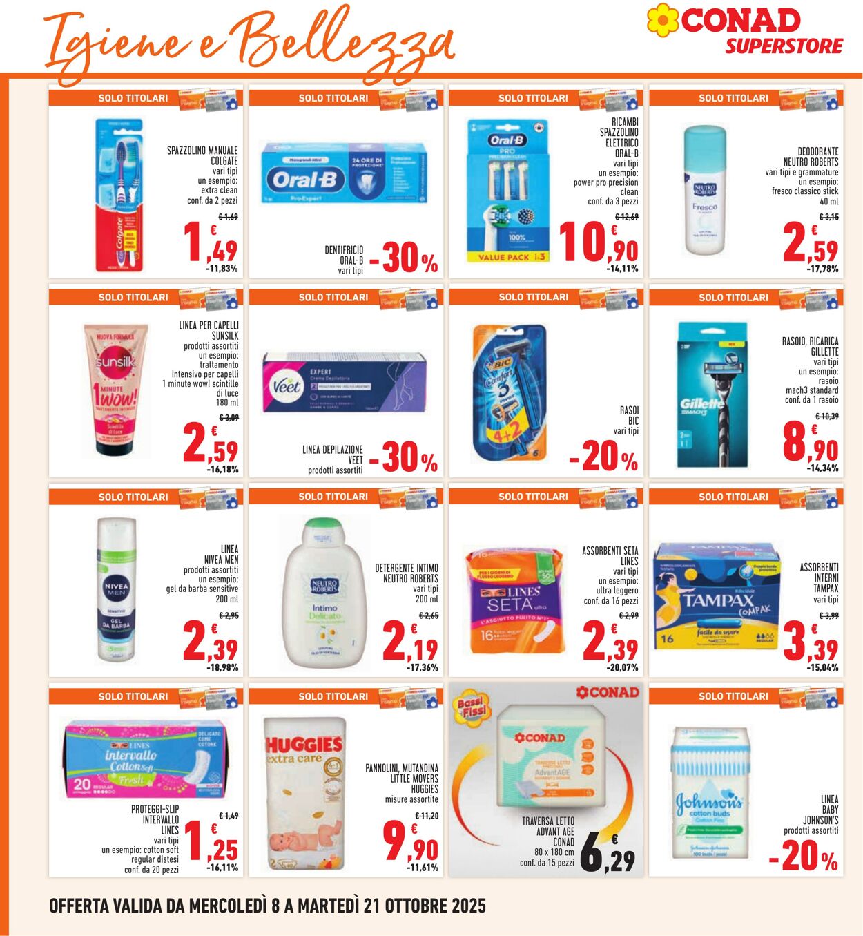 Volantino Conad 01.10.2025 - 01.10.2025