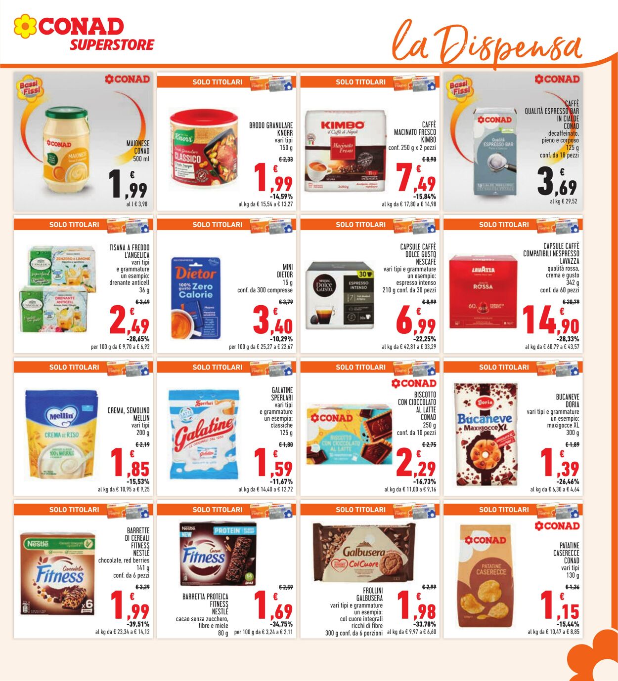 Volantino Conad 25.08.2025 - 25.08.2025