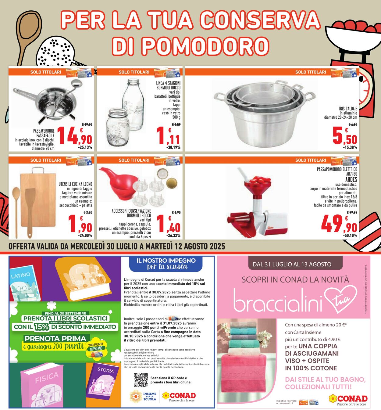 Volantino Conad 08.08.2025 - 08.08.2025