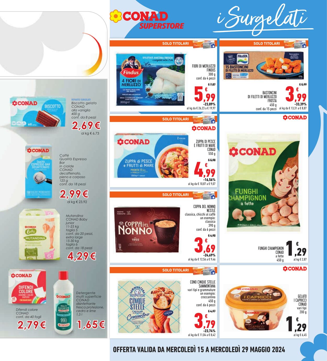 Volantino Conad 15.05.2024 - 29.05.2024