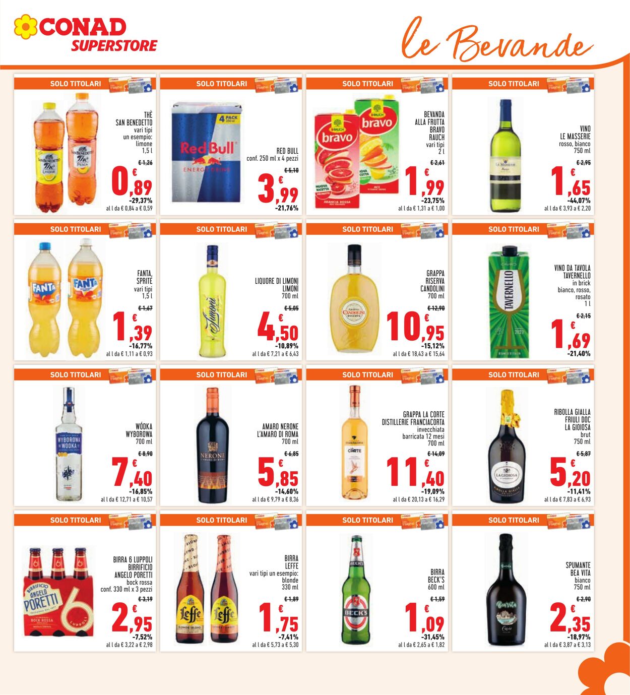 Volantino Conad 17.04.2024 - 28.04.2024