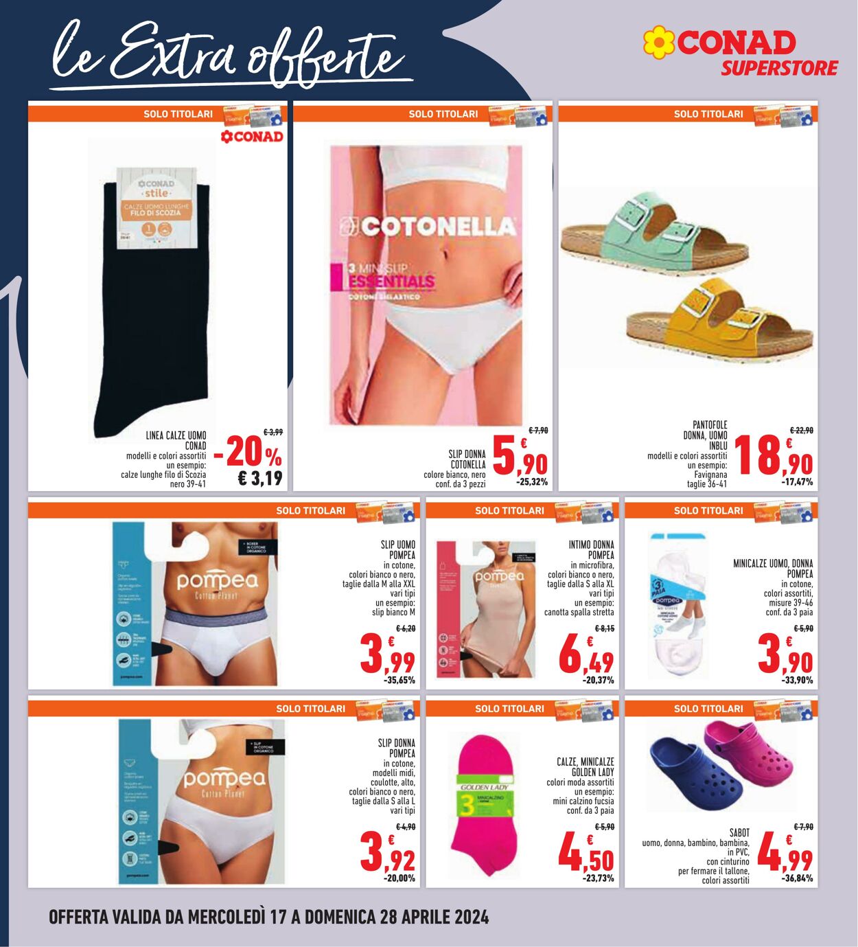 Volantino Conad 17.04.2024 - 28.04.2024