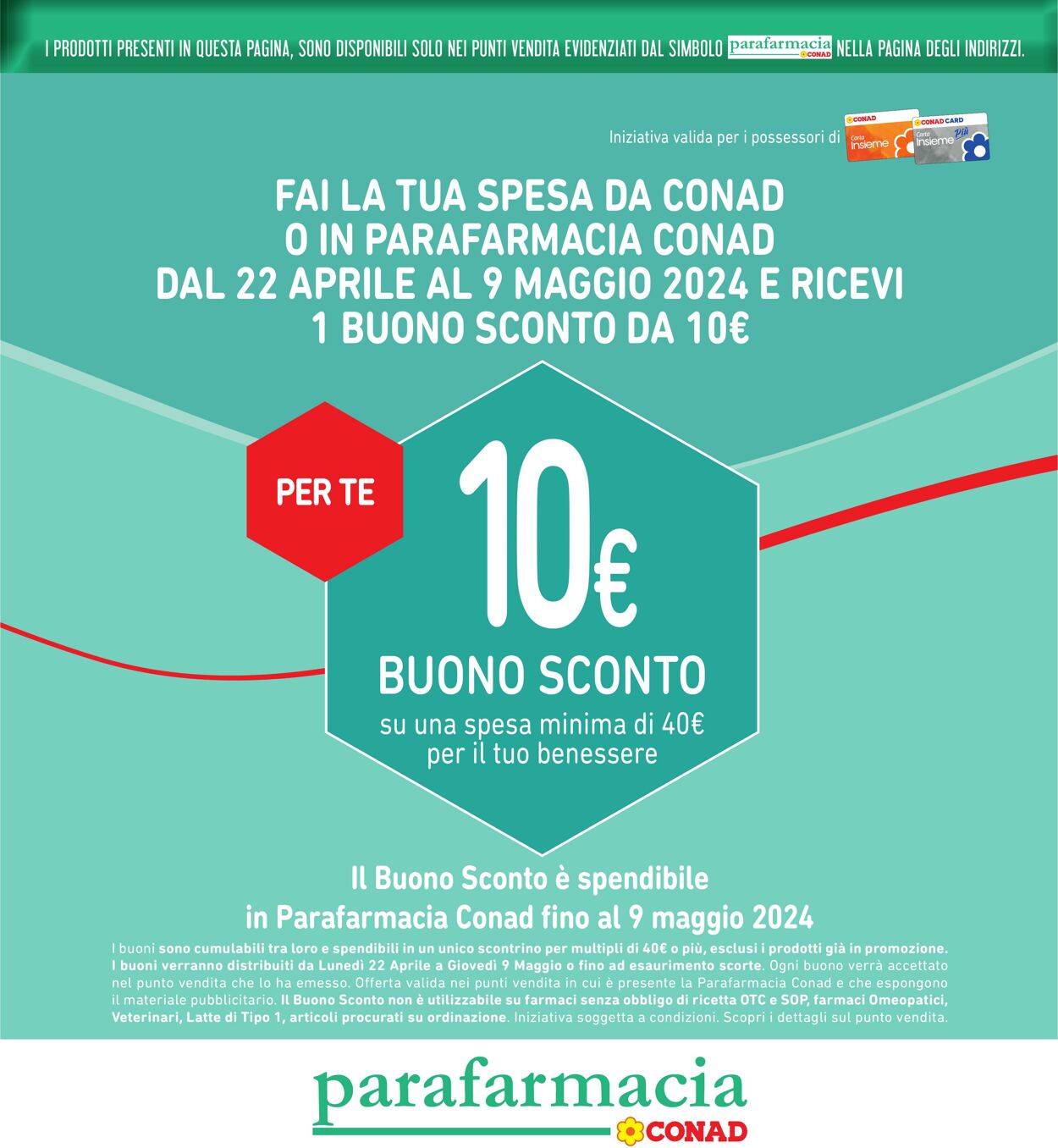 Volantino Conad 17.04.2024 - 28.04.2024