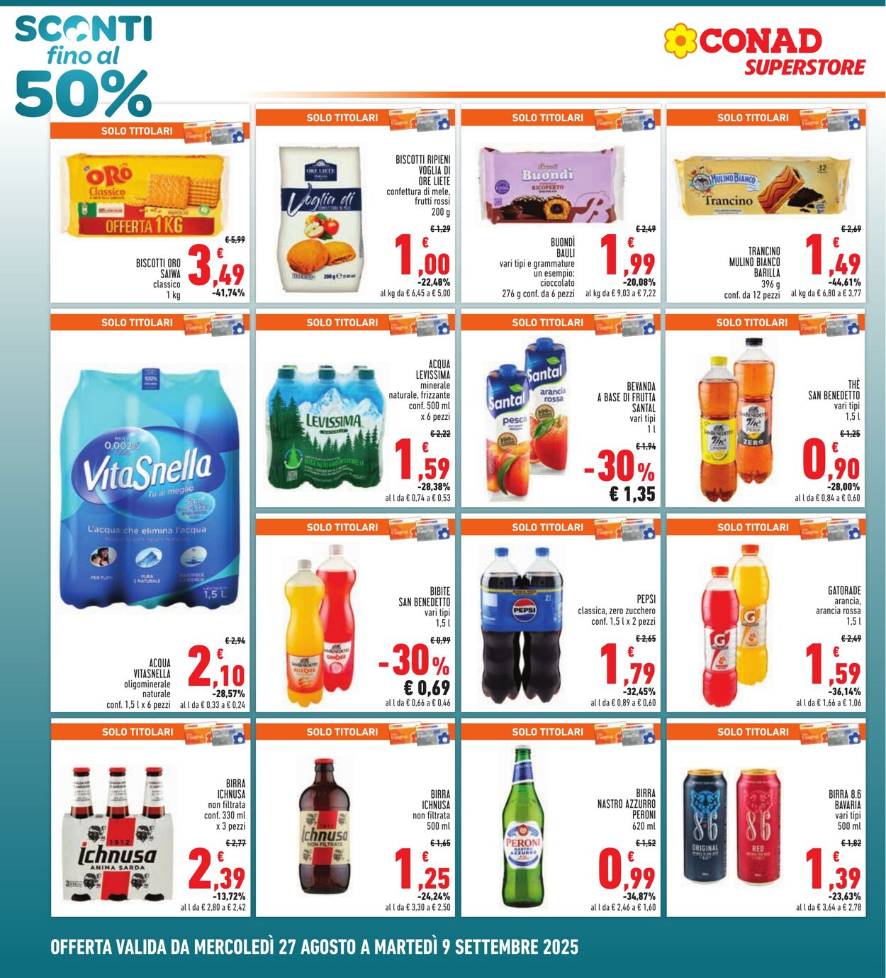 Volantino Conad 23.08.2025 - 23.08.2025