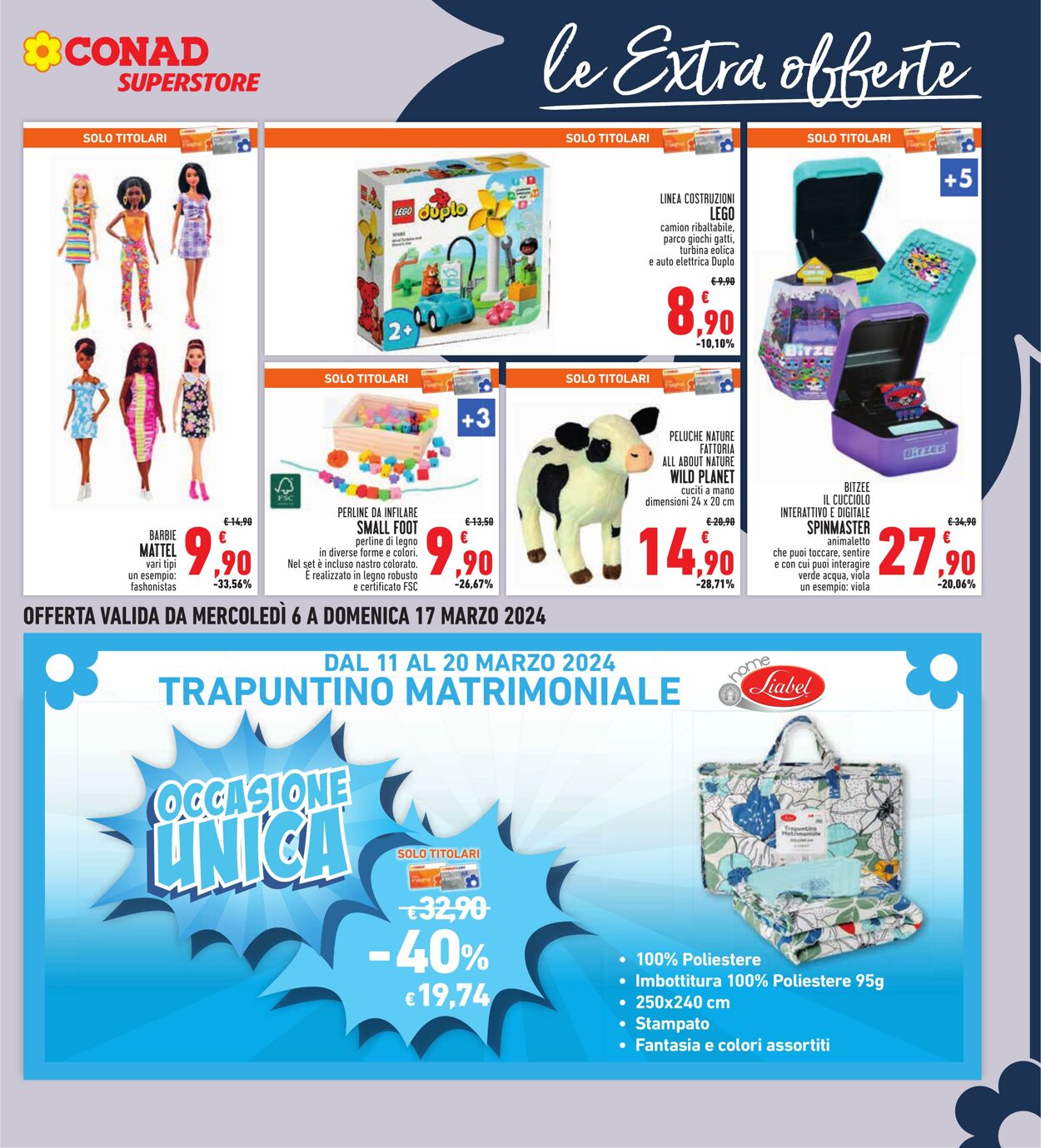 Volantino Conad 06.03.2024 - 17.03.2024