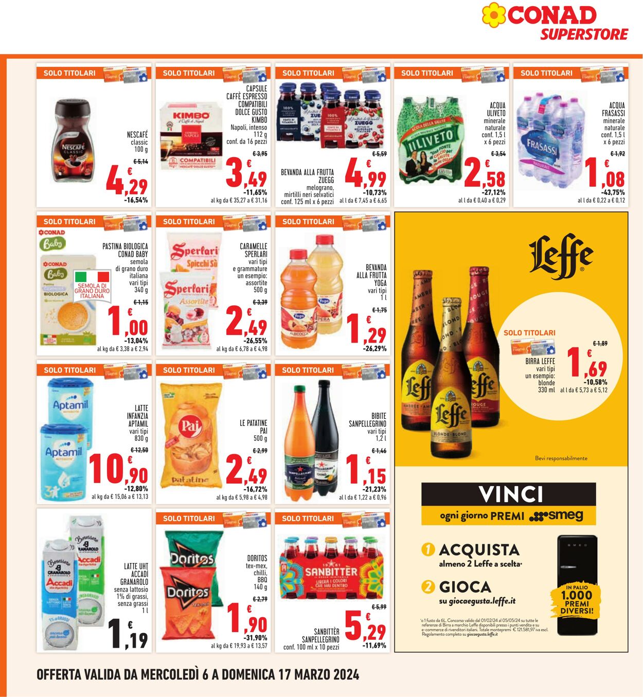 Volantino Conad 06.03.2024 - 17.03.2024