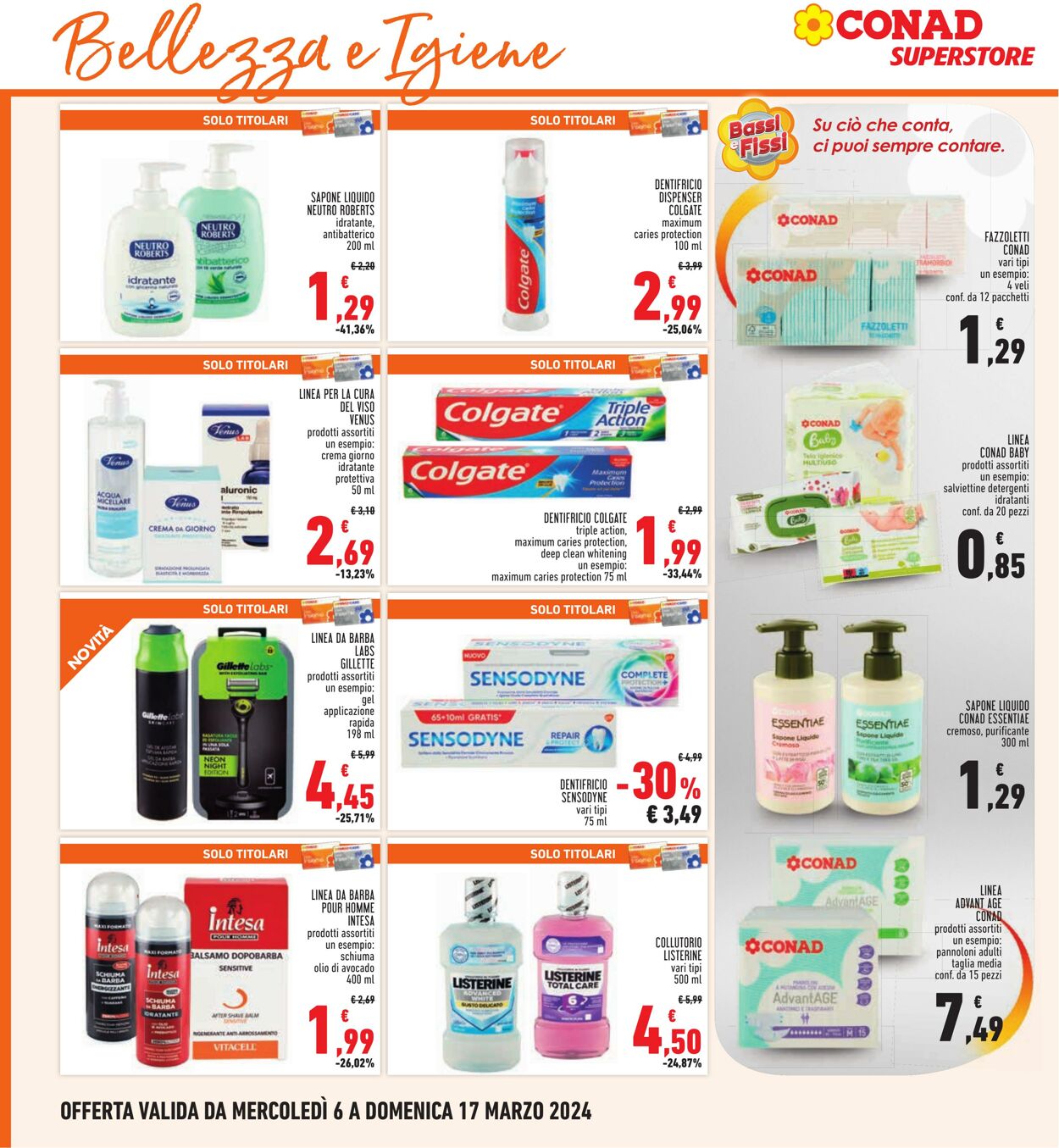 Volantino Conad 06.03.2024 - 17.03.2024