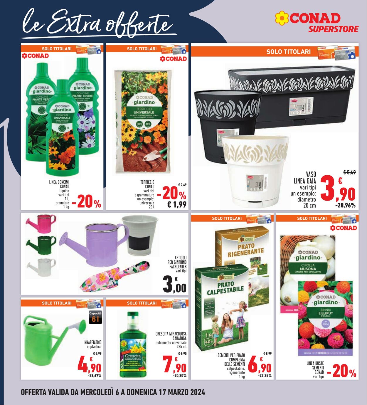 Volantino Conad 06.03.2024 - 17.03.2024