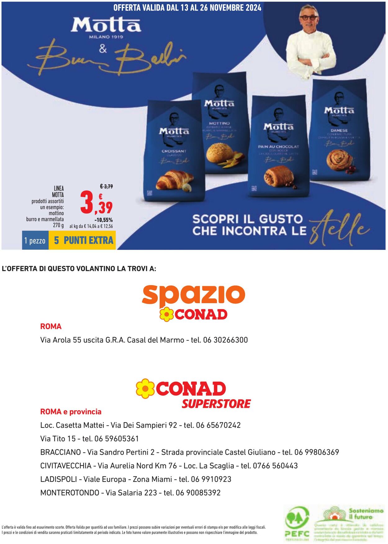 Volantino Conad 31.10.2024 - 26.11.2024