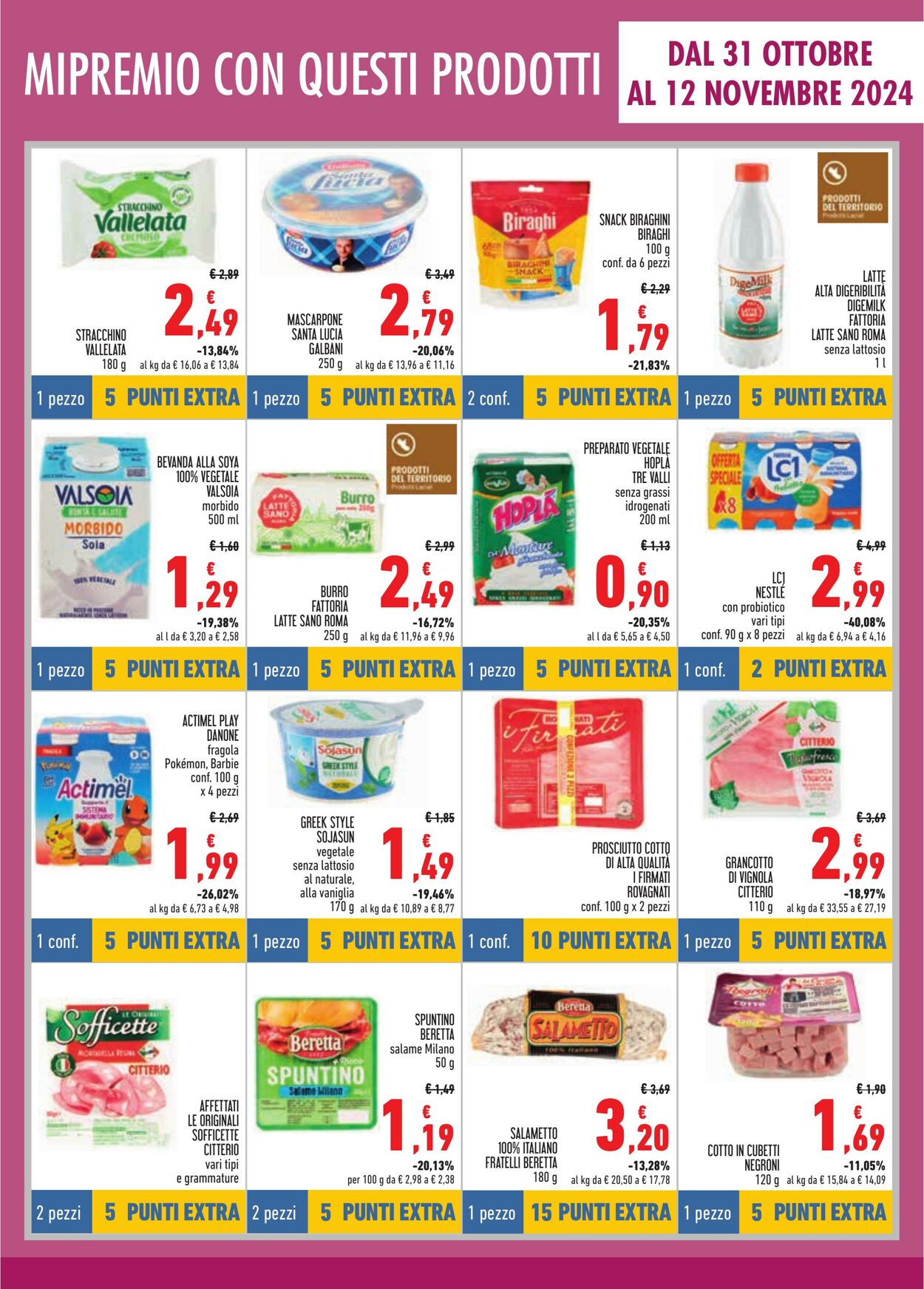 Volantino Conad 31.10.2024 - 26.11.2024