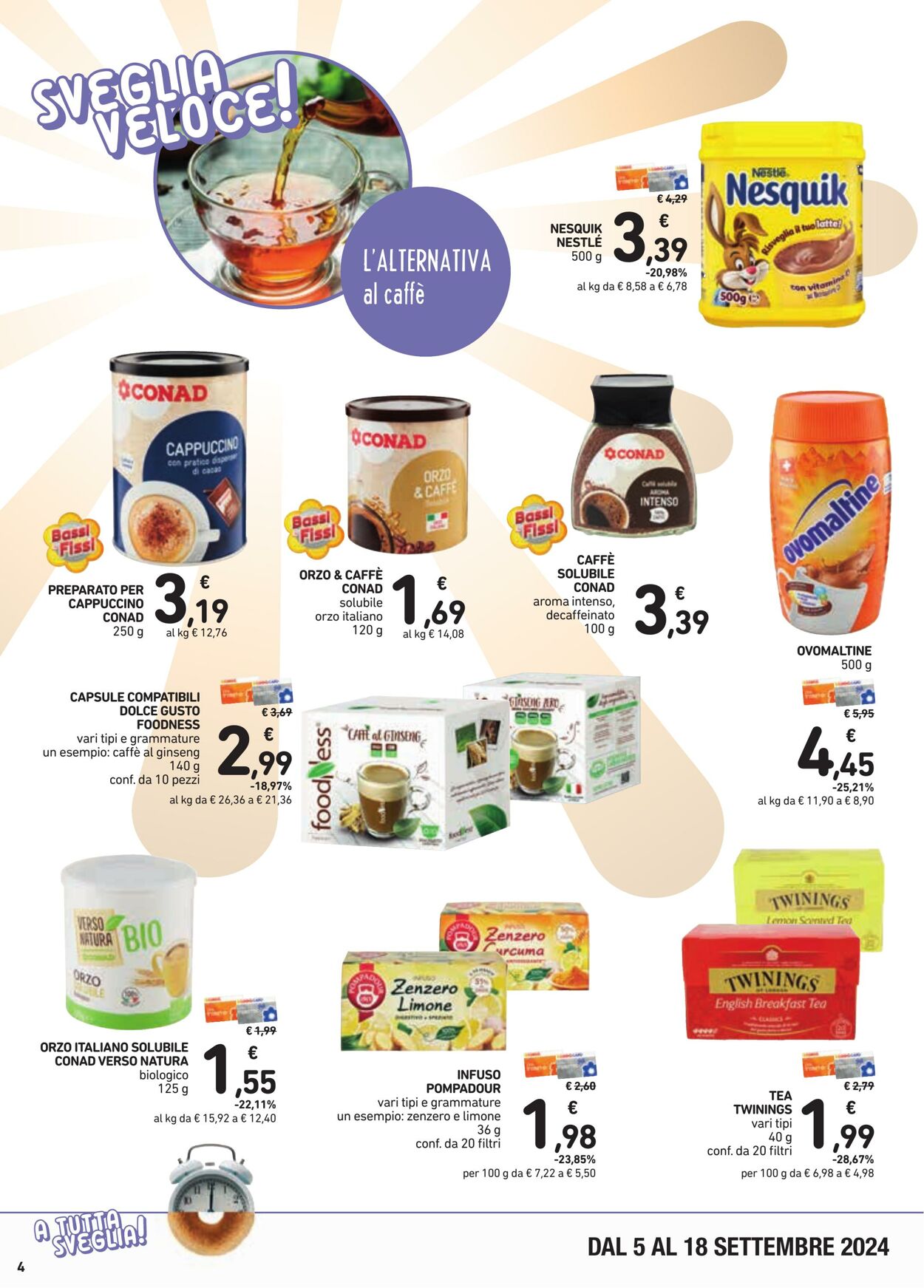 Volantino Conad 05.08.2024 - 18.09.2024