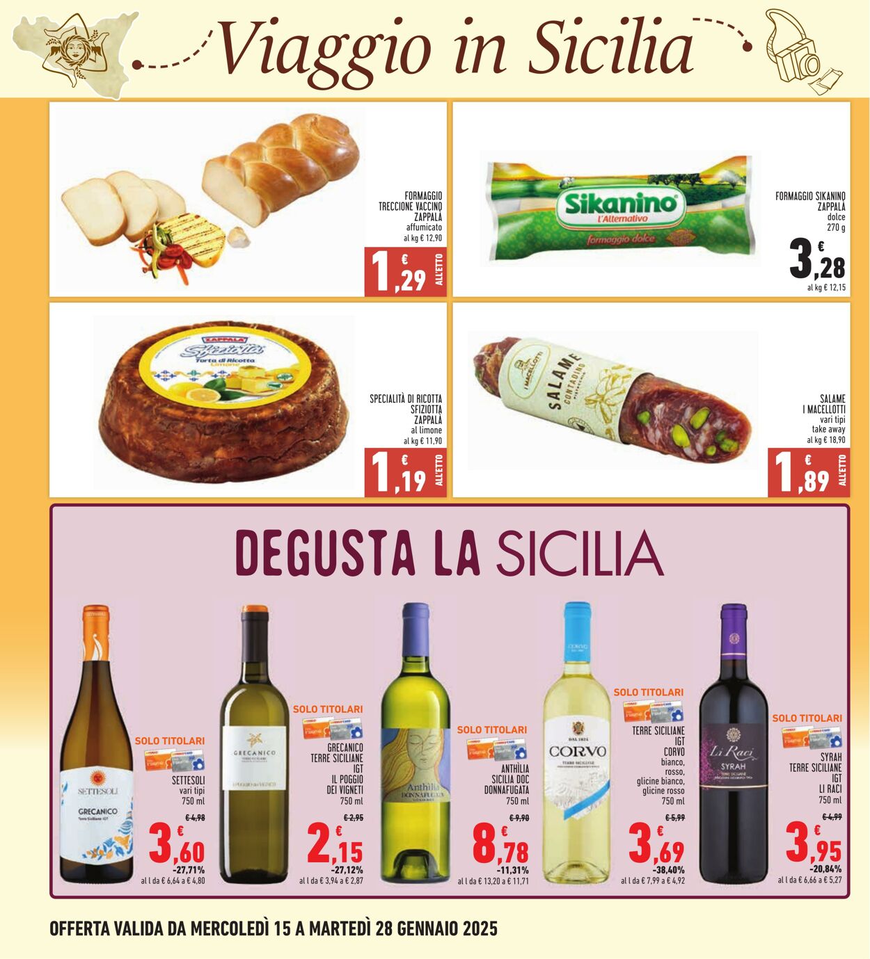 Volantino Conad 15.01.2025 - 28.01.2025