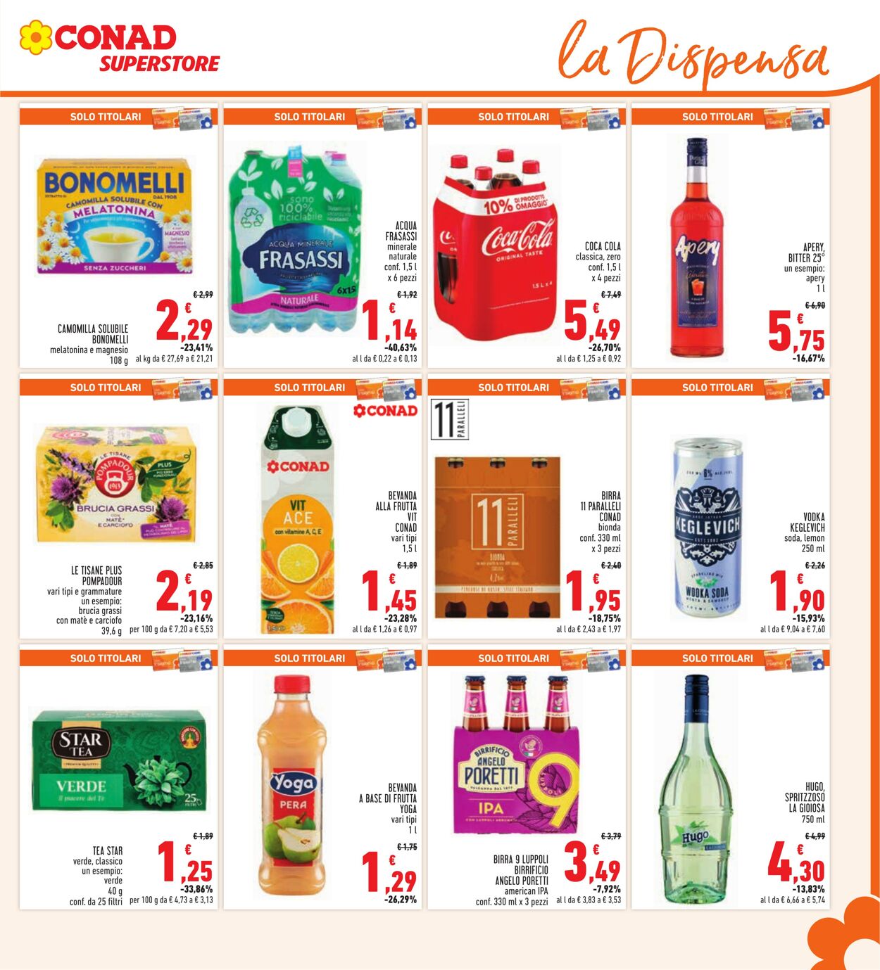 Volantino Conad 15.01.2025 - 28.01.2025