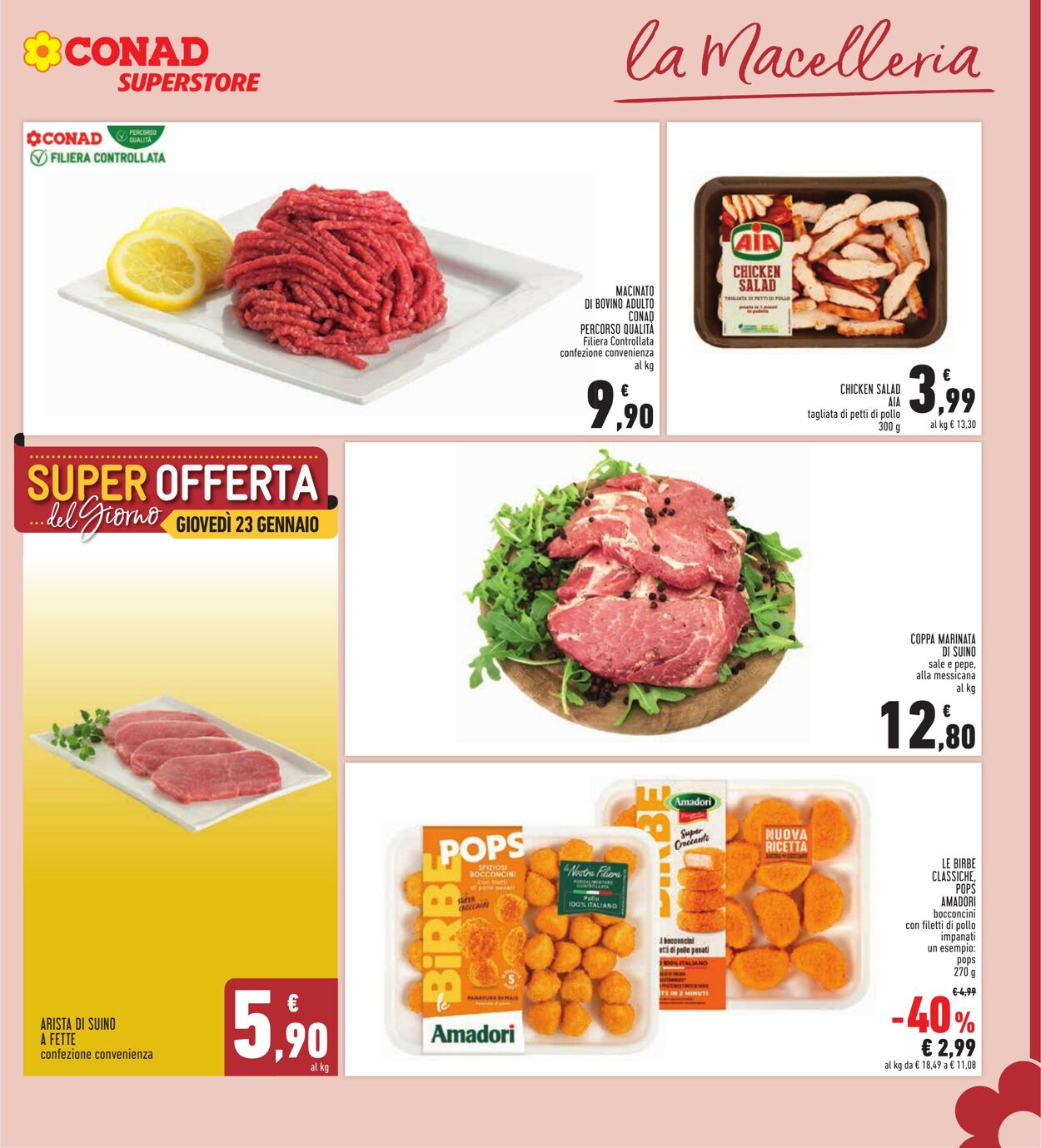 Volantino Conad 15.01.2025 - 28.01.2025