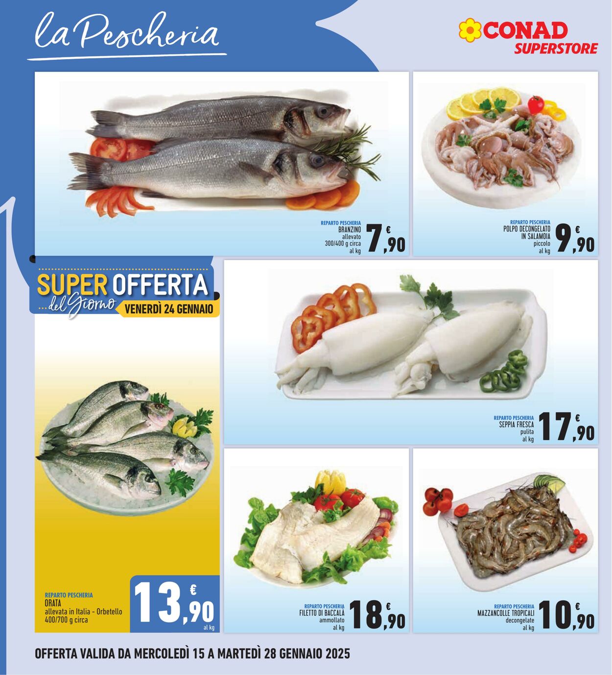 Volantino Conad 15.01.2025 - 28.01.2025