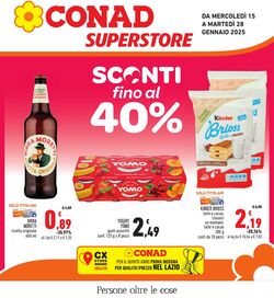 Volantino Conad 15.01.2025 - 28.01.2025