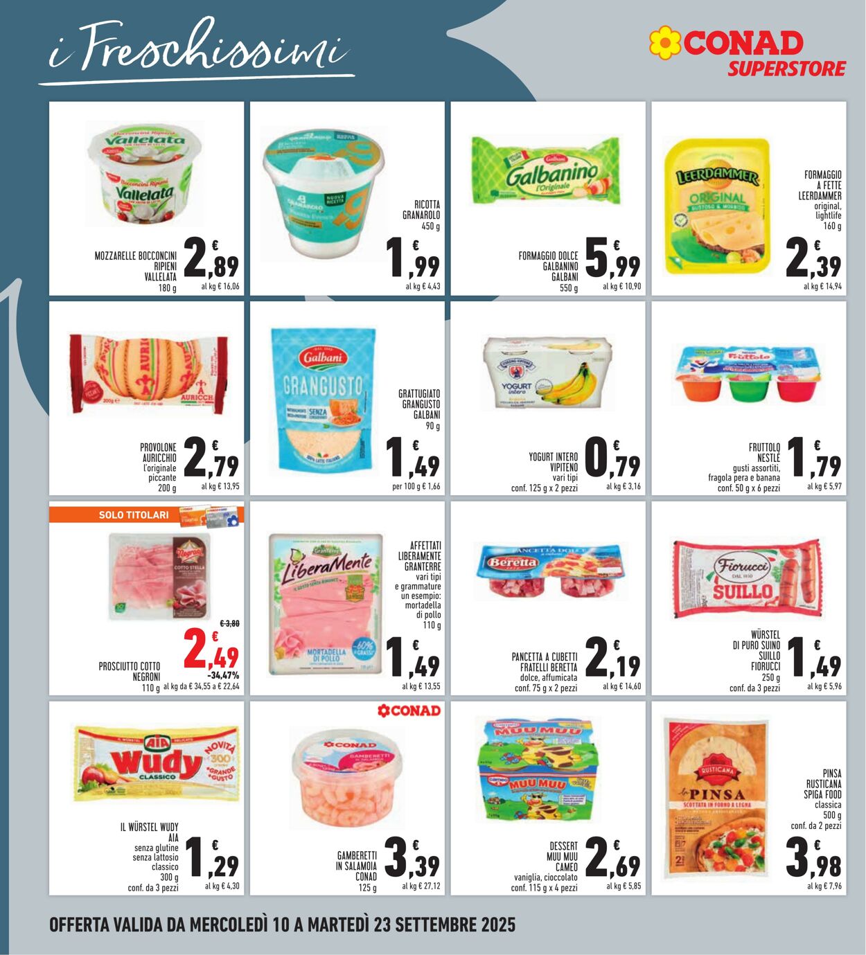 Volantino Conad 09.09.2025 - 09.09.2025