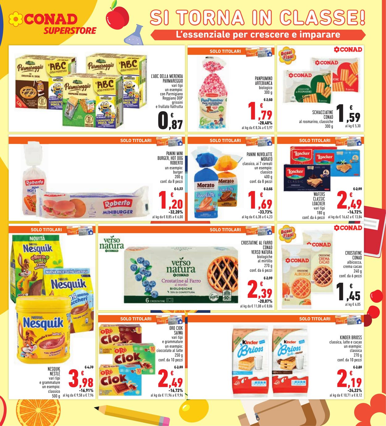 Volantino Conad 09.09.2025 - 09.09.2025