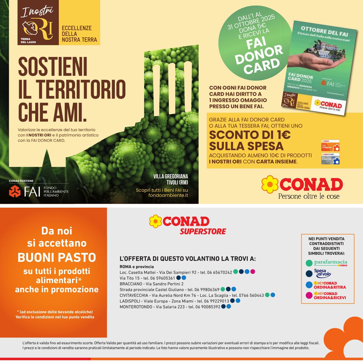Volantino Conad 01.10.2025 - 01.10.2025
