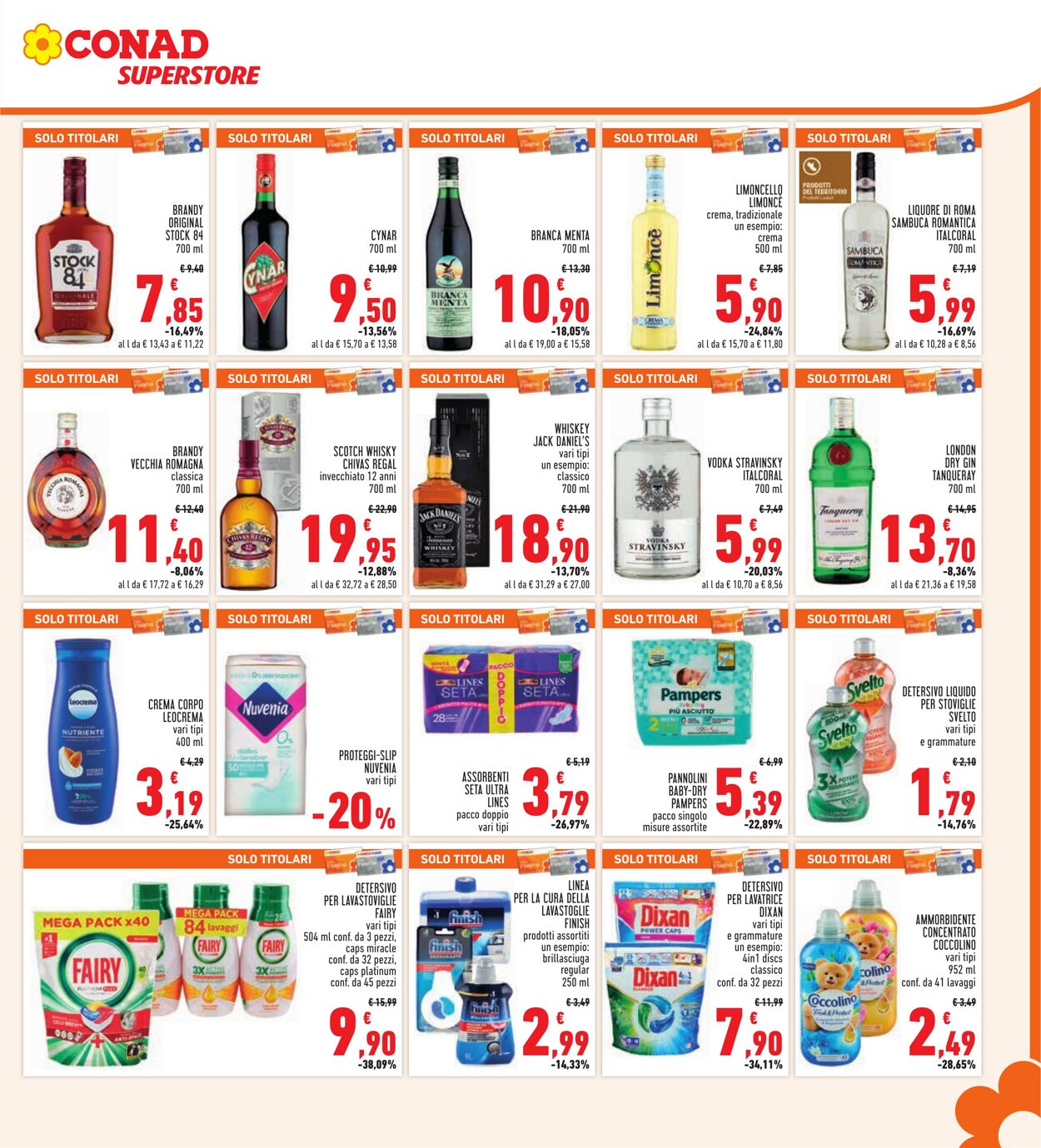Volantino Conad 01.10.2025 - 01.10.2025