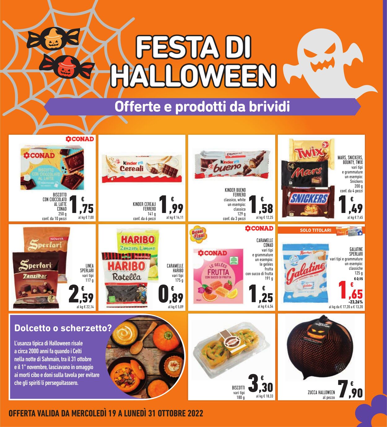 Volantino Conad 19.10.2022 - 30.10.2022