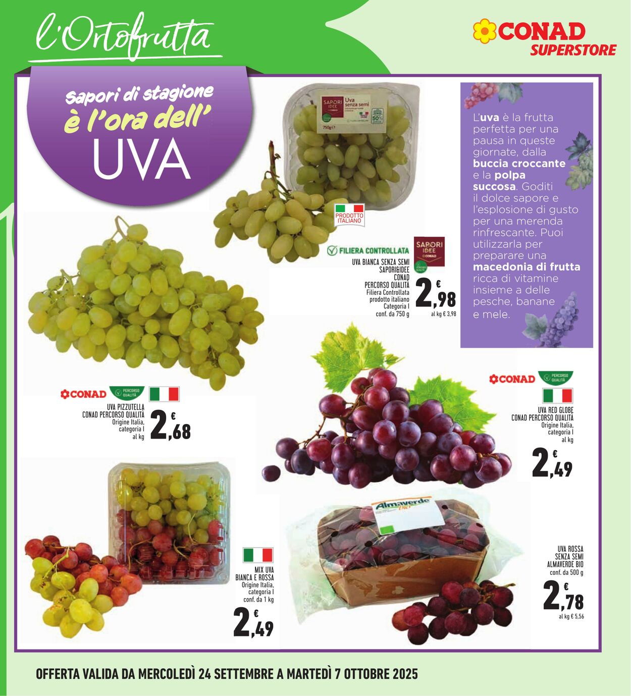 Volantino Conad 04.10.2025 - 04.10.2025
