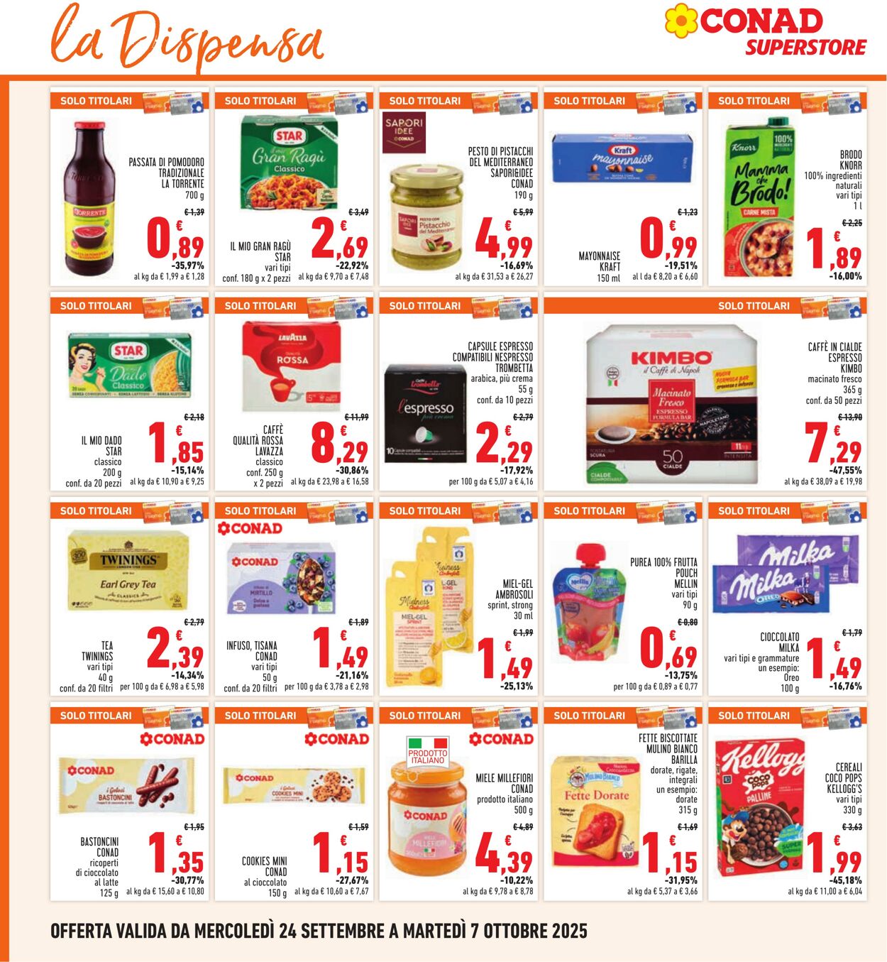 Volantino Conad 04.10.2025 - 04.10.2025