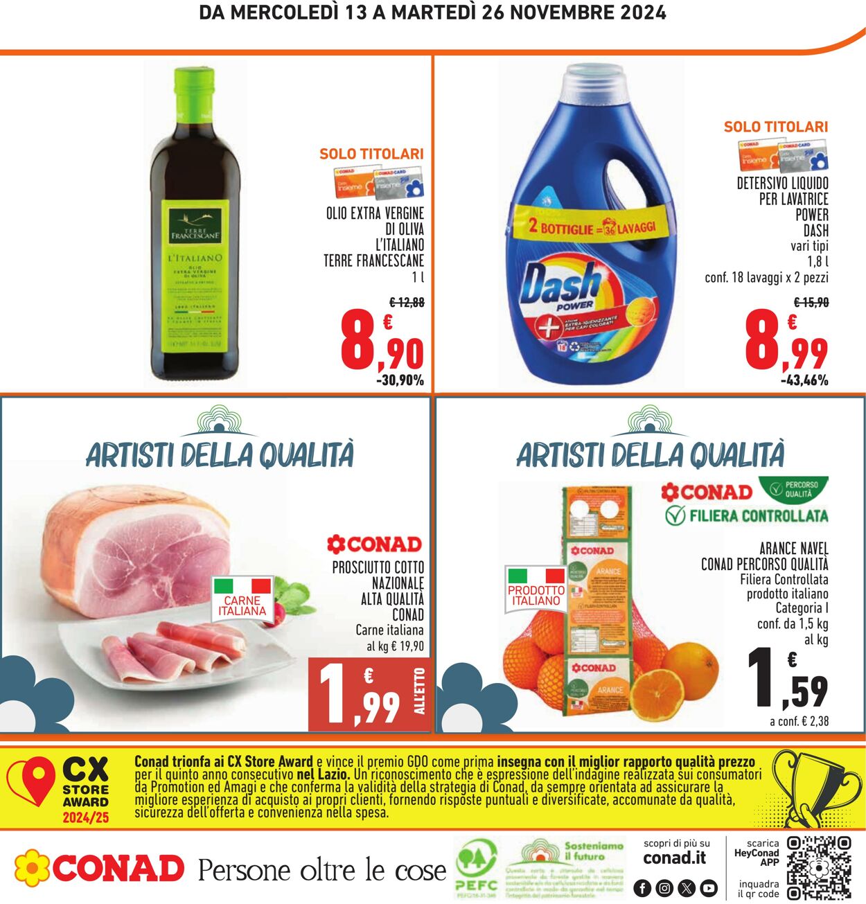 Volantino Conad 13.11.2024 - 26.11.2024