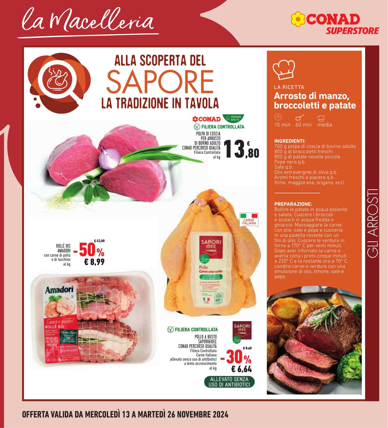 Volantino Conad 13.11.2024 - 26.11.2024