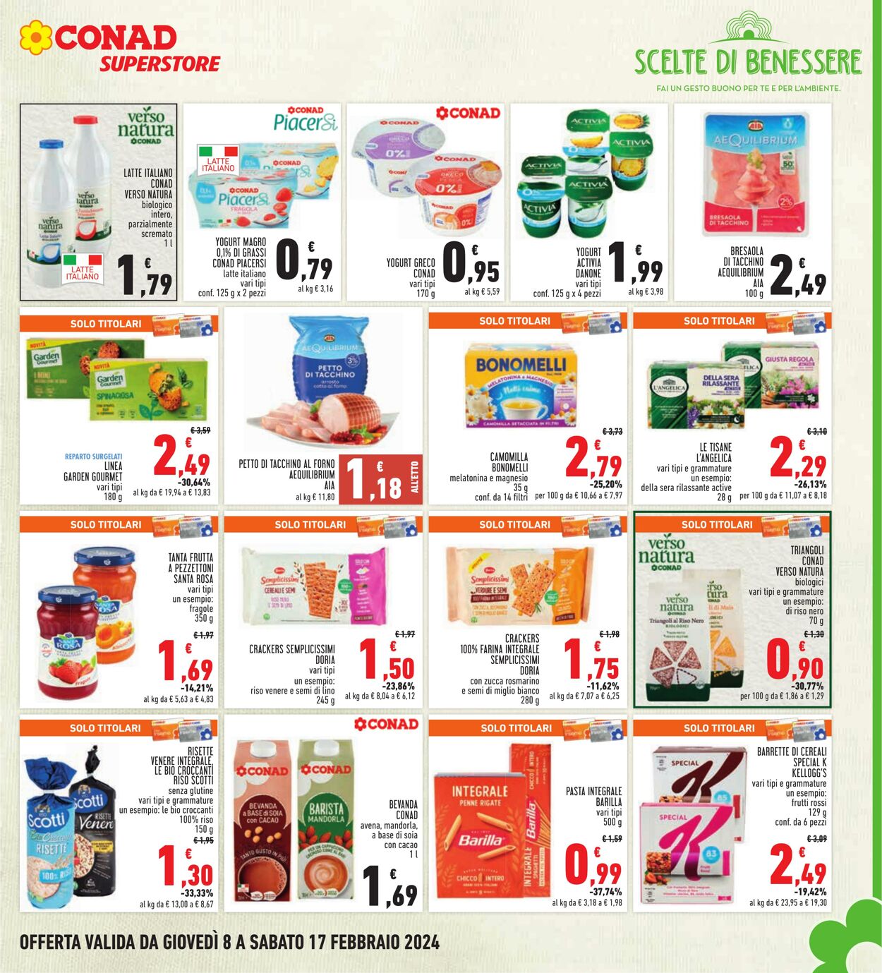 Volantino Conad 08.02.2024 - 17.02.2024