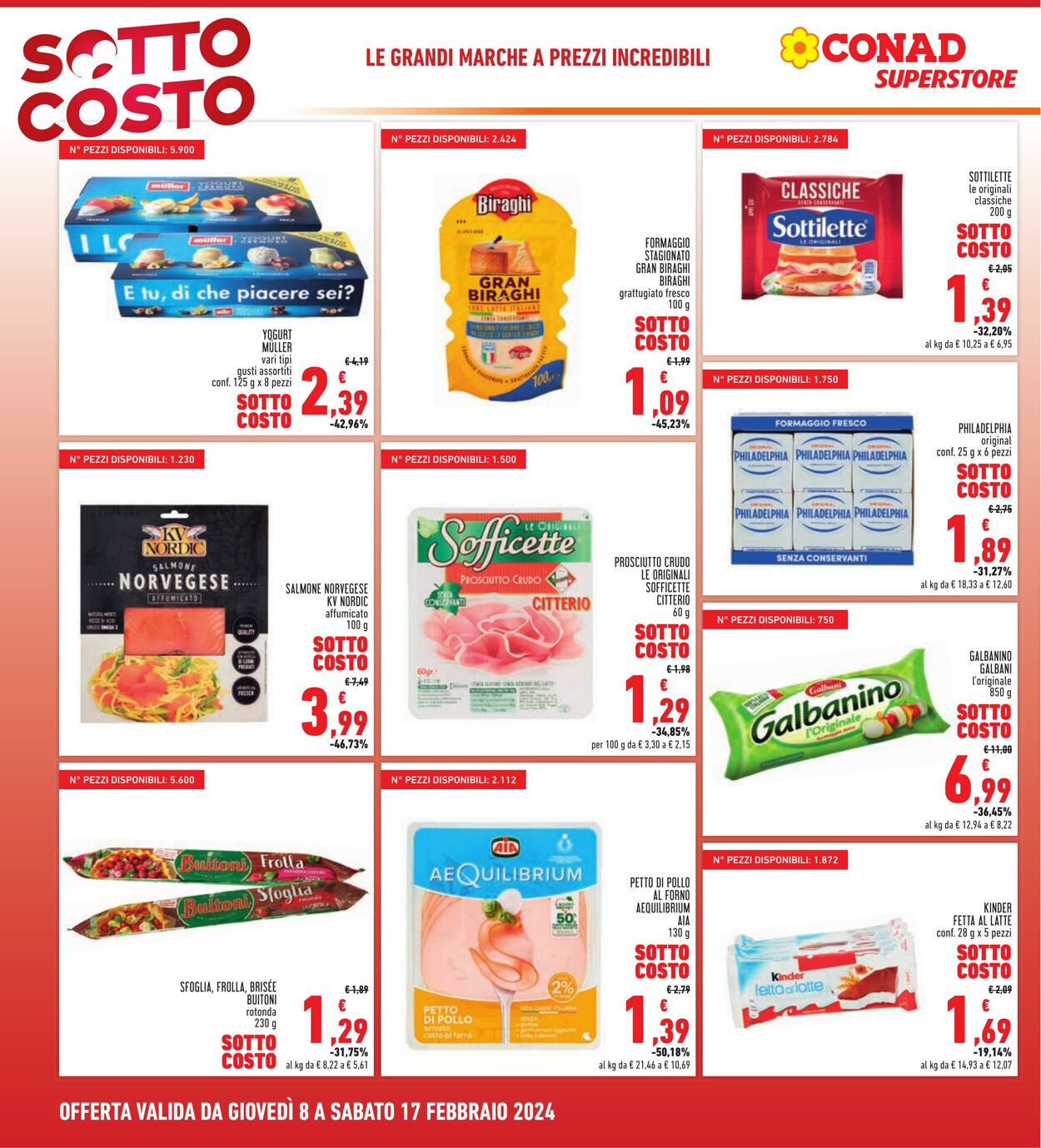 Volantino Conad 08.02.2024 - 17.02.2024