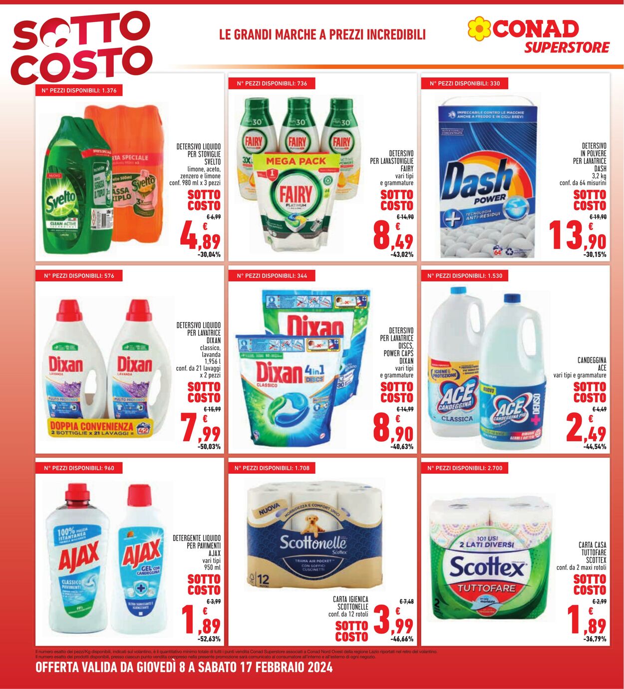 Volantino Conad 08.02.2024 - 17.02.2024