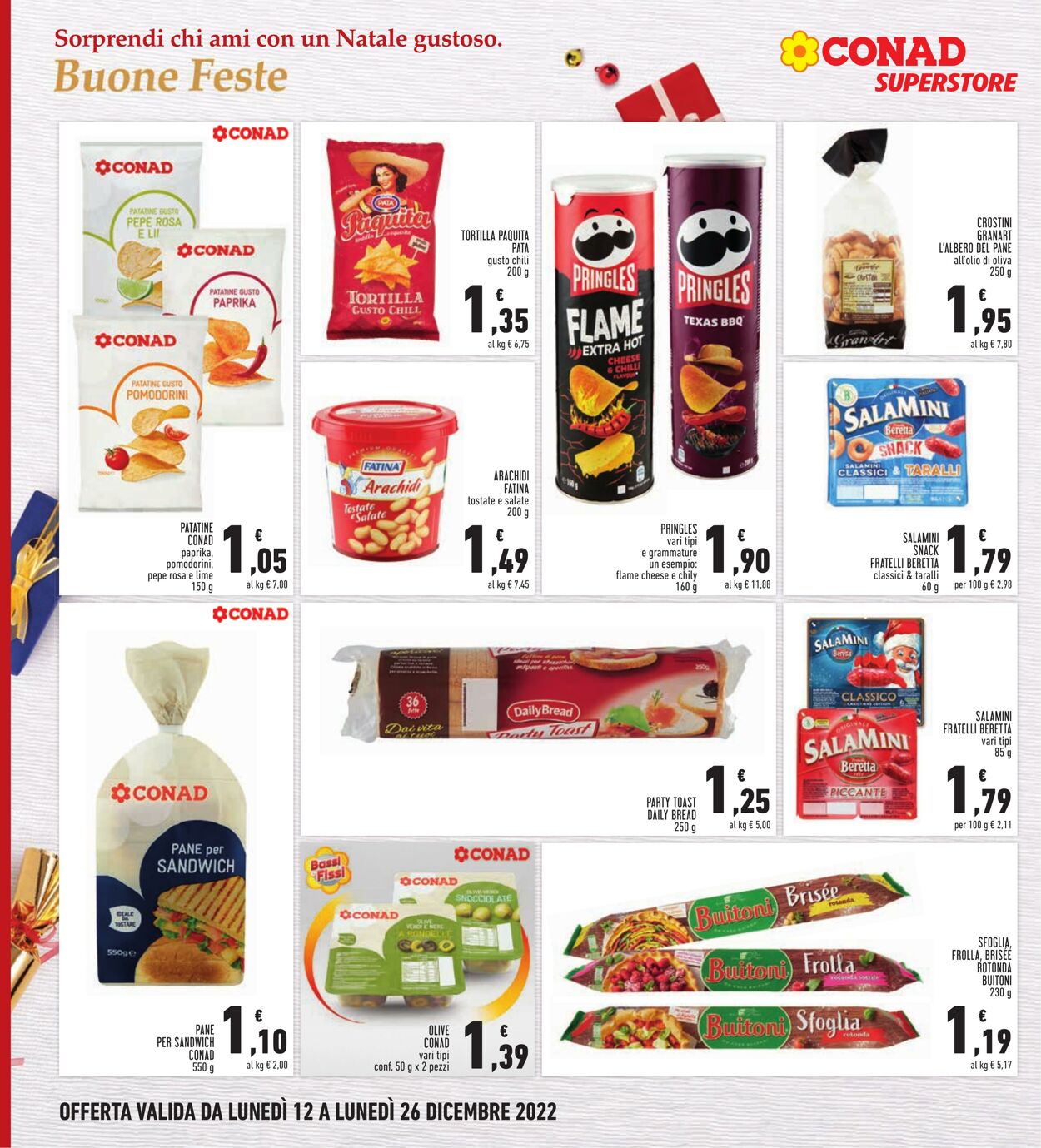 Volantino Conad 12.12.2022 - 26.12.2022