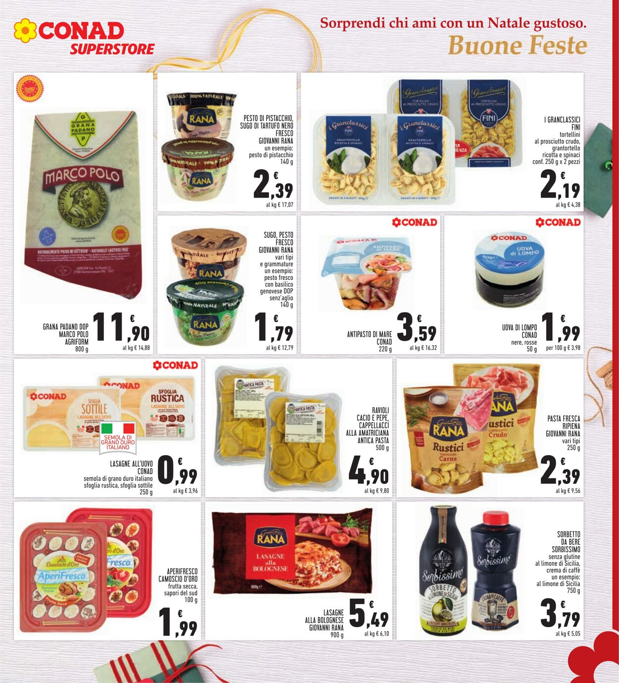 Volantino Conad 12.12.2022 - 26.12.2022