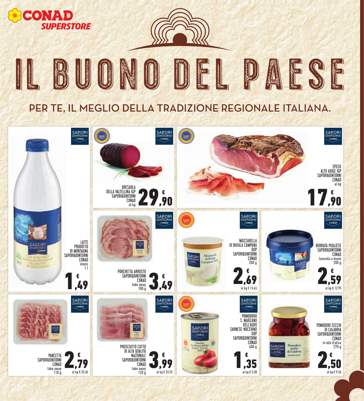 Volantino Conad 12.12.2022 - 26.12.2022