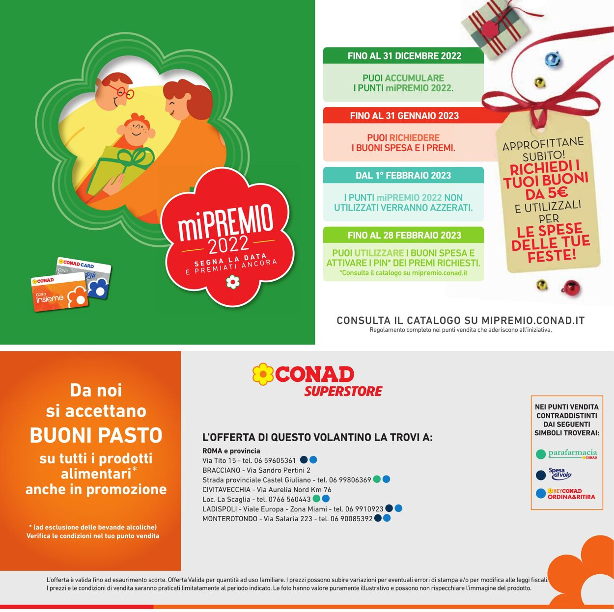 Volantino Conad 12.12.2022 - 26.12.2022