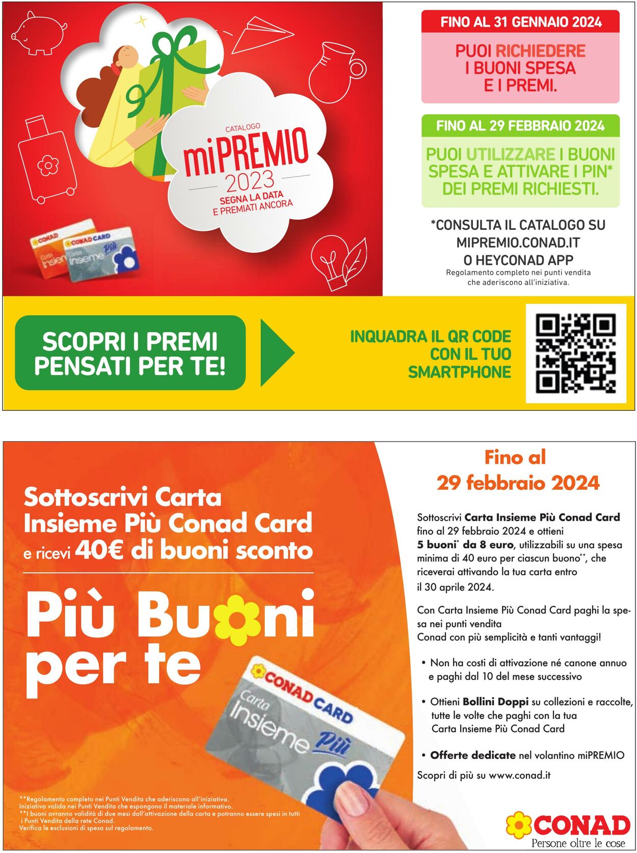 Volantino Conad 24.01.2024 - 20.02.2024