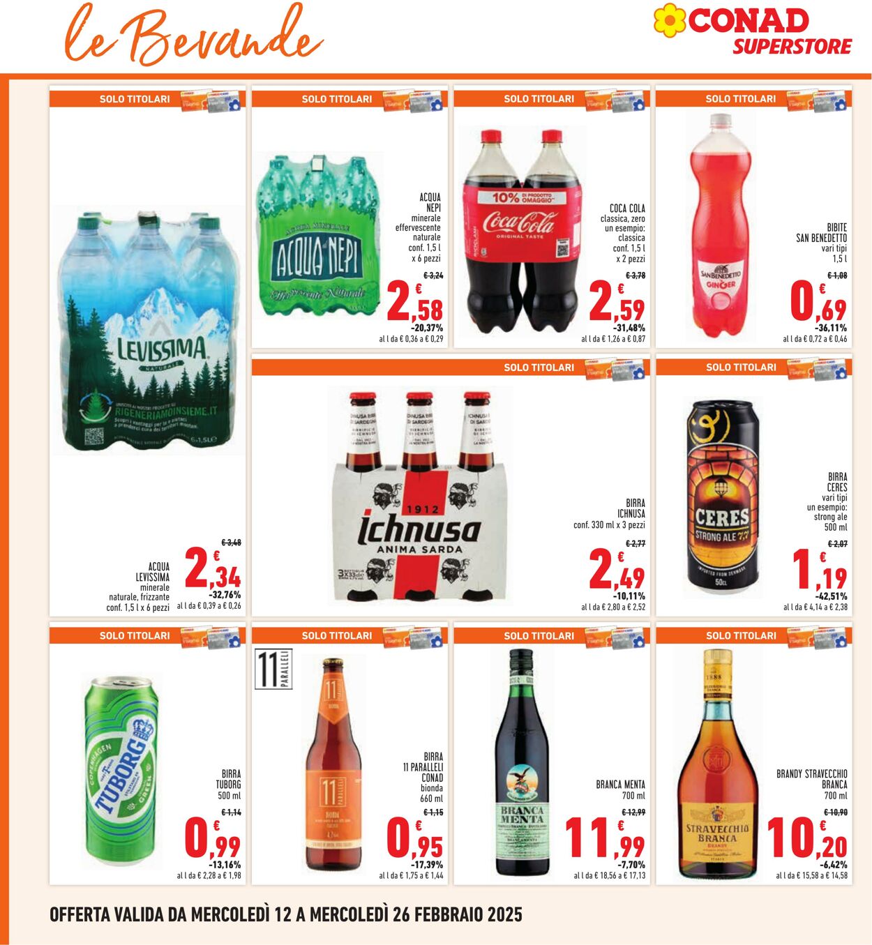 Volantino Conad 12.02.2025 - 26.02.2025