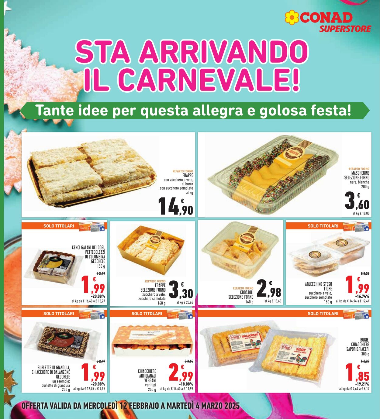 Volantino Conad 12.02.2025 - 26.02.2025