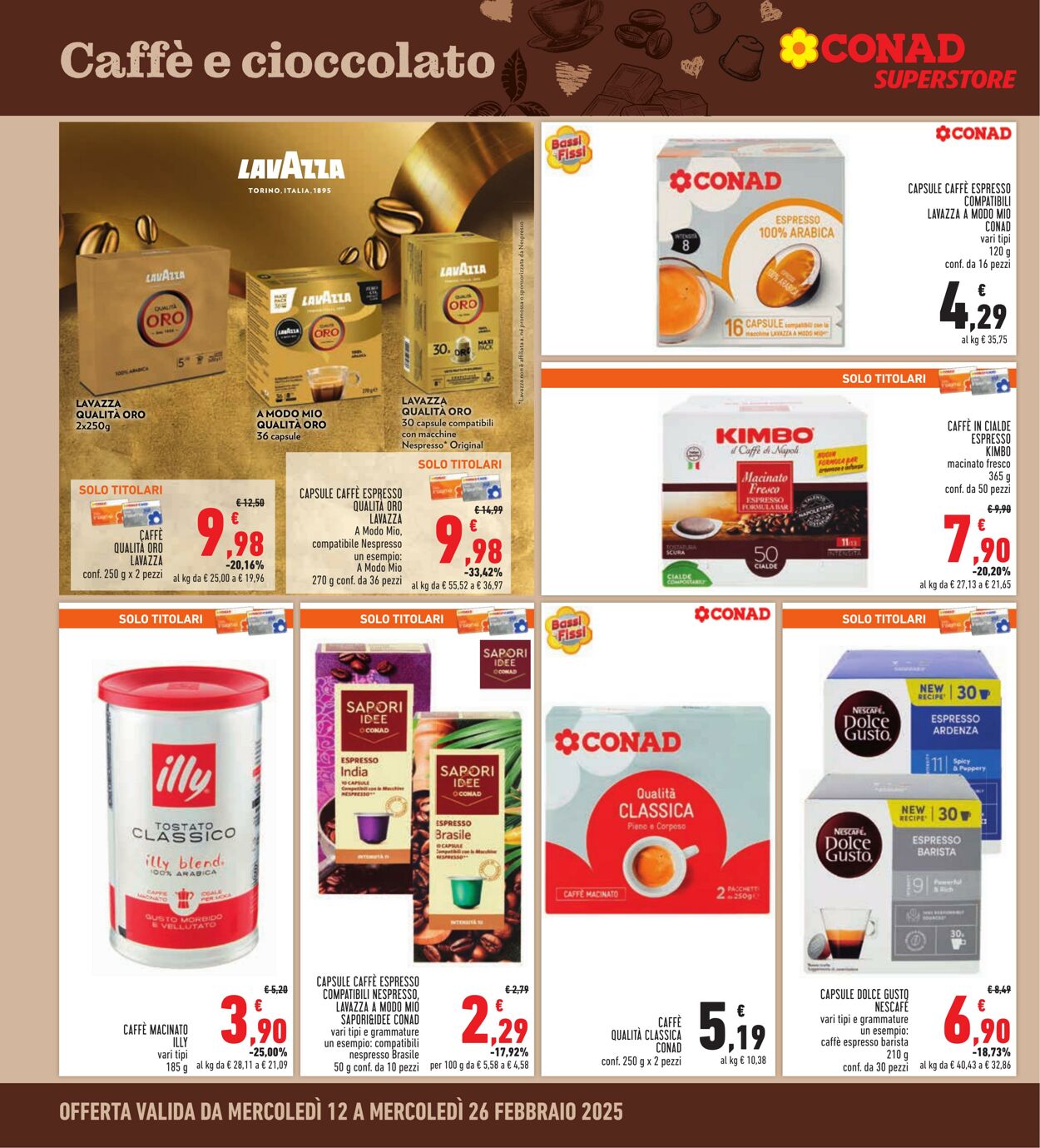 Volantino Conad 12.02.2025 - 26.02.2025