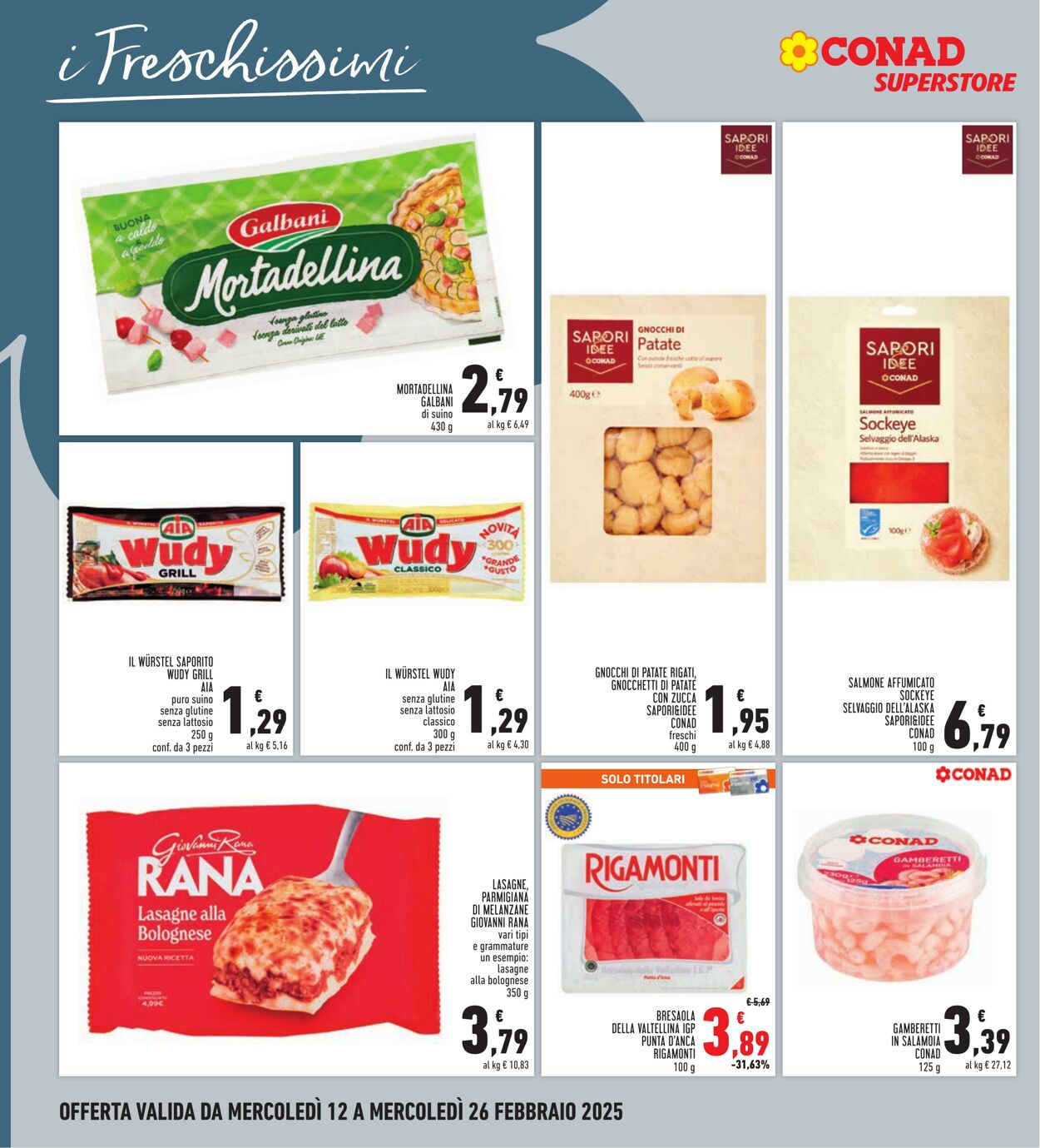 Volantino Conad 12.02.2025 - 26.02.2025