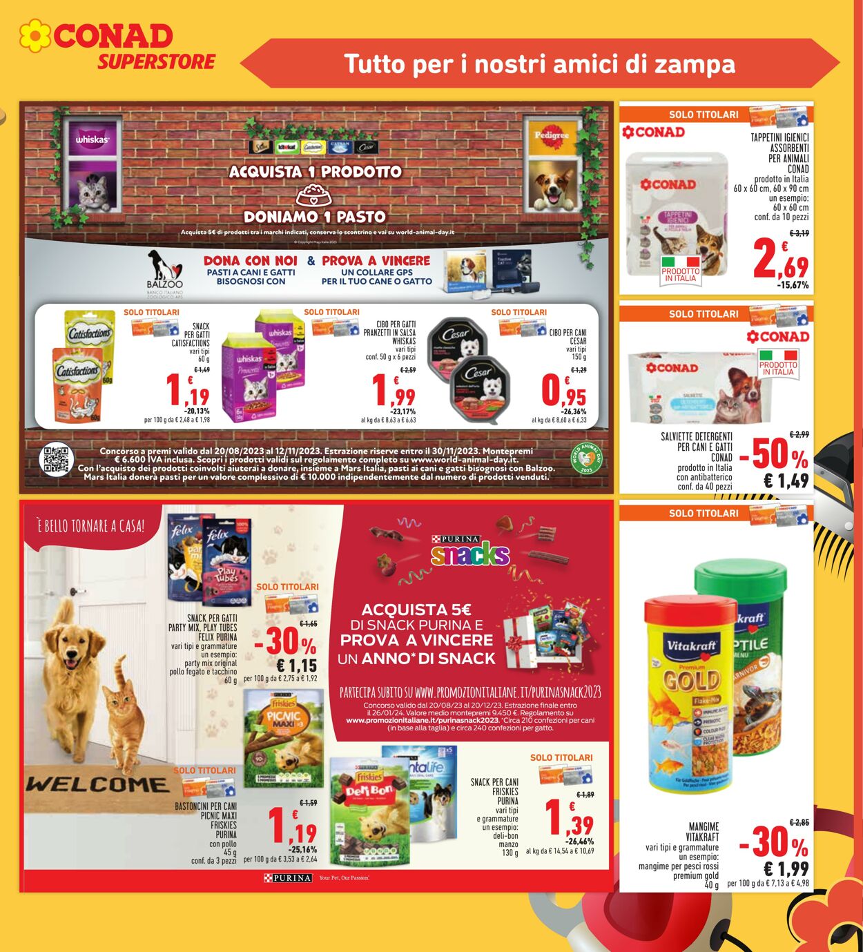 Volantino Conad 27.09.2023 - 08.10.2023