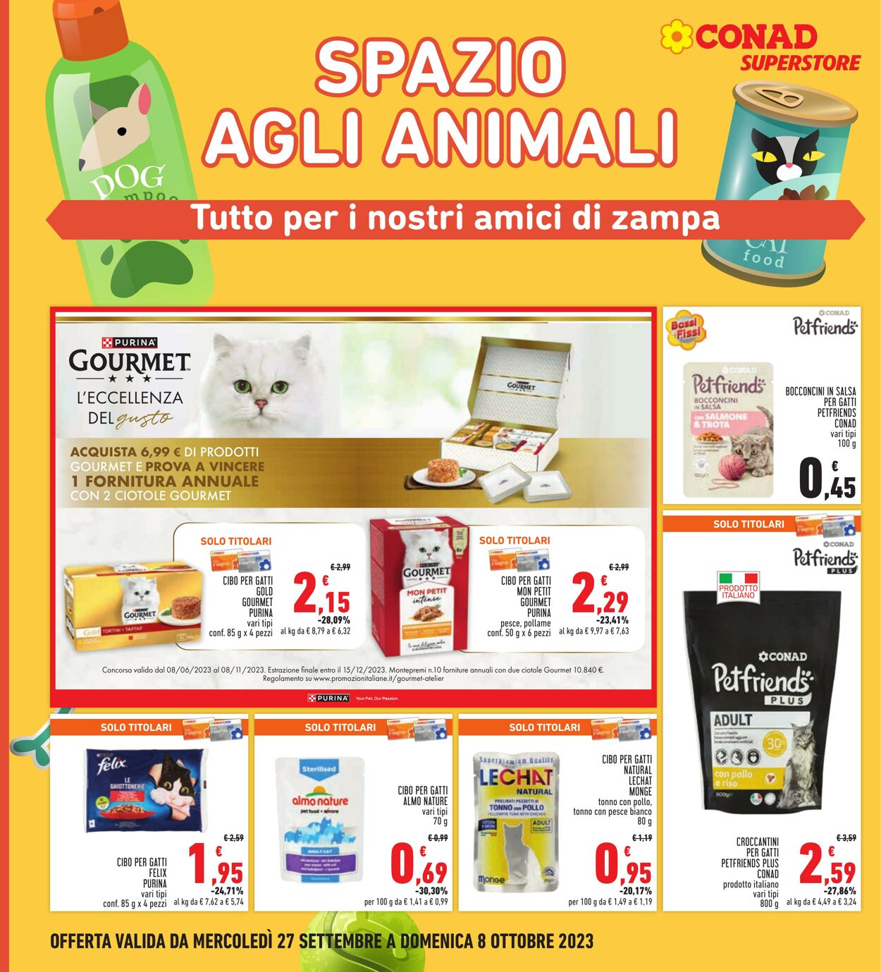 Volantino Conad 27.09.2023 - 08.10.2023