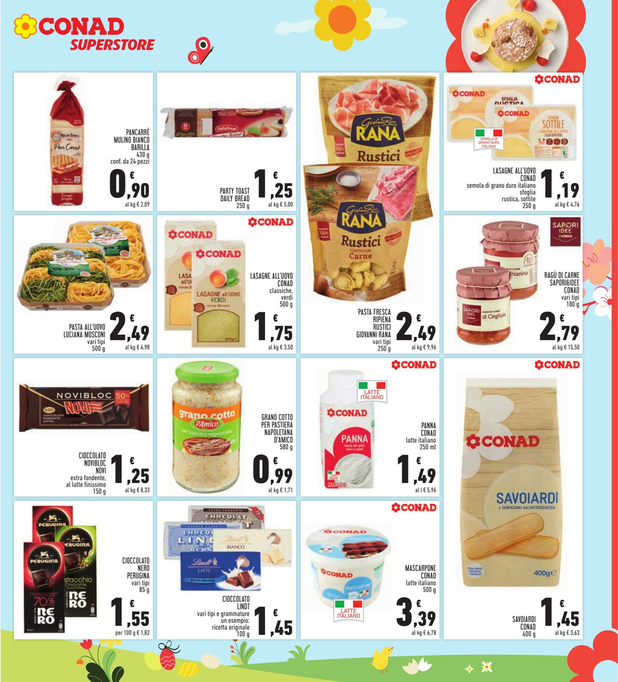 Volantino Conad 29.03.2023 - 10.04.2023