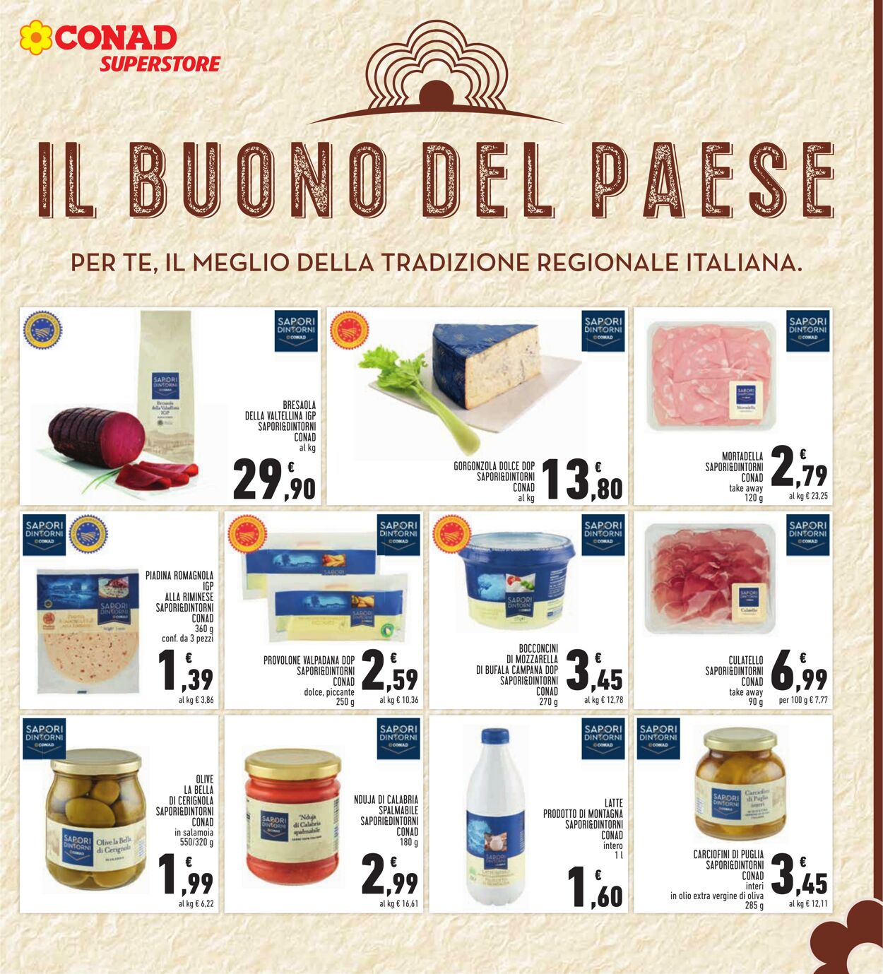 Volantino Conad 29.03.2023 - 10.04.2023